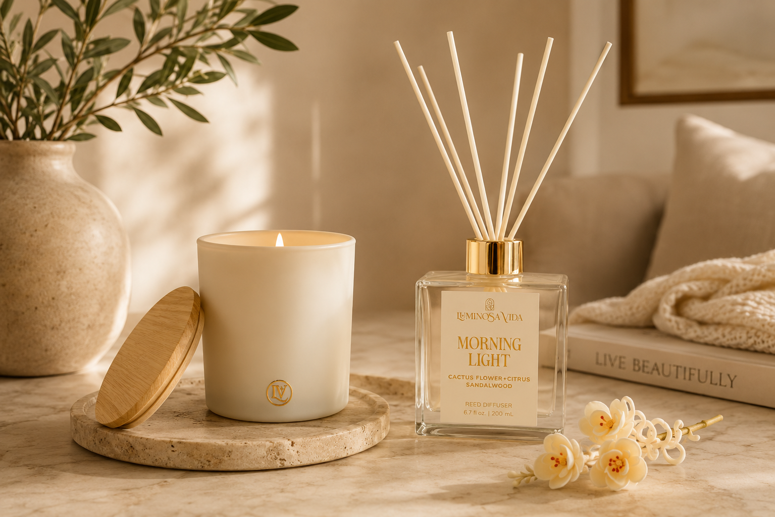 Reed Diffuser vs. Candle: Which Is Right for Your Space?
