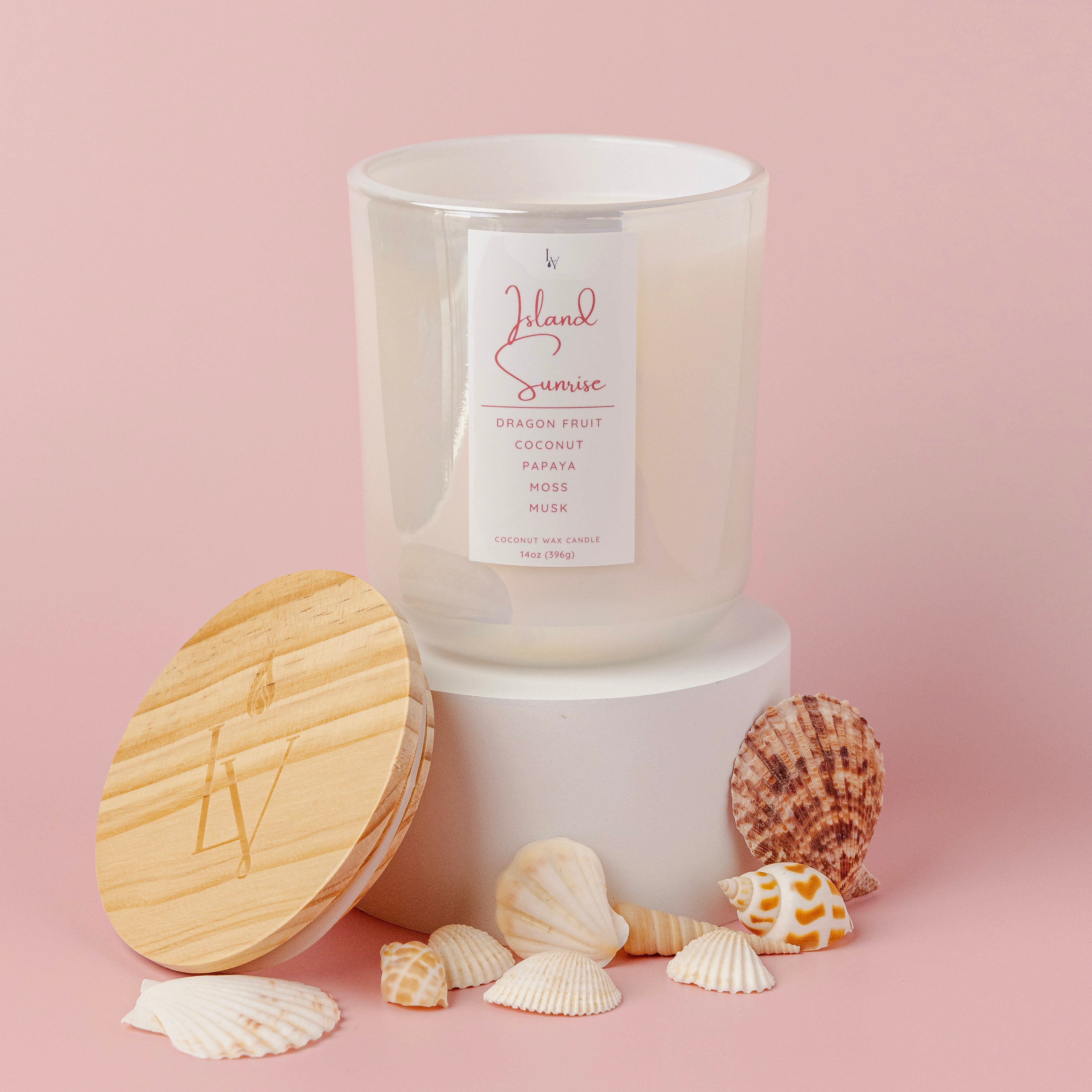 Island Sunrise Candle