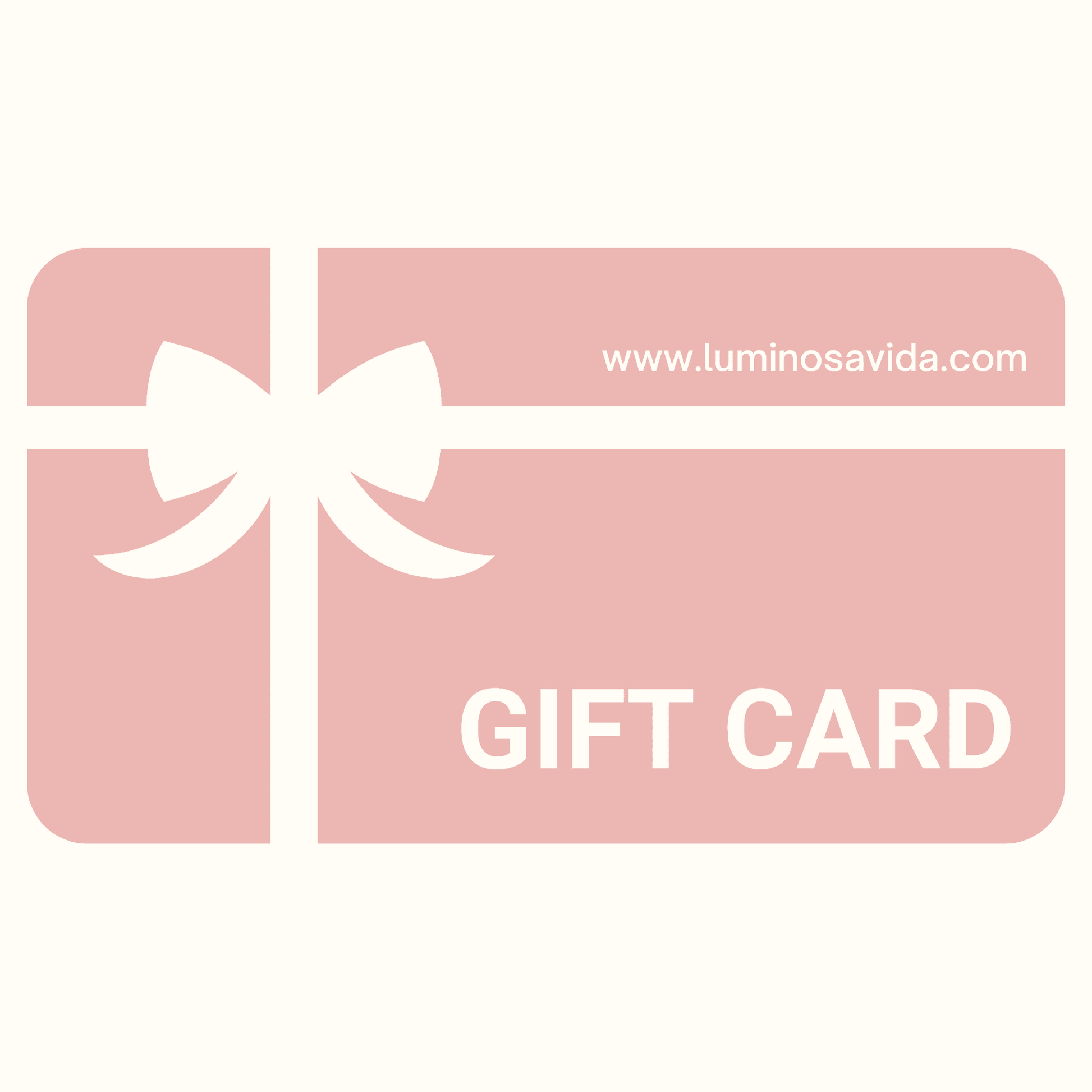 Gift Card For Luminosa Vida Nontoxic Coconut Wax Candles